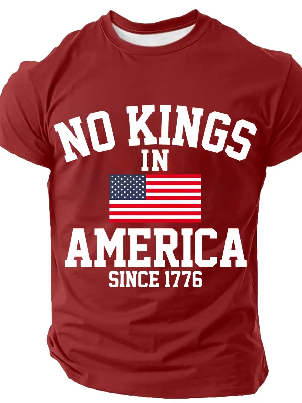 Image of No Kings In America Since 1776 Cotton T-Shirt