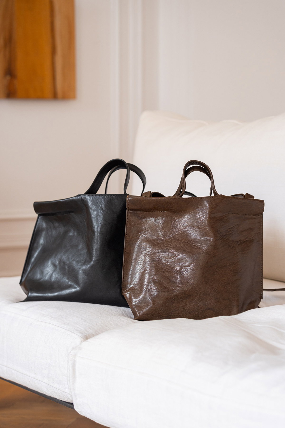 Roztayger: Introducing: BEA MOMBAERS Leather Bags ? | Milled