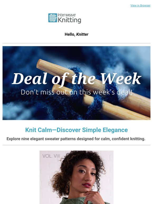 Knit Calm—Discover Simple Elegance in Wool Studio