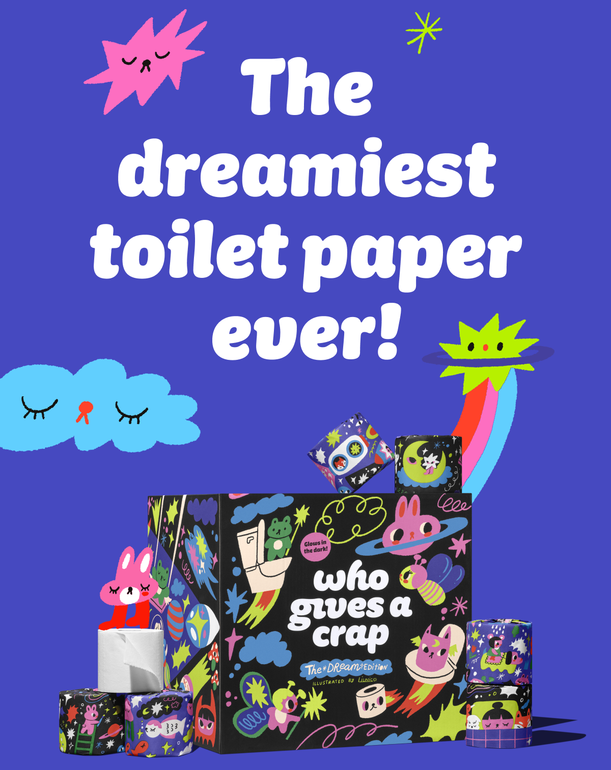 The dreamiest toilet paper ever!