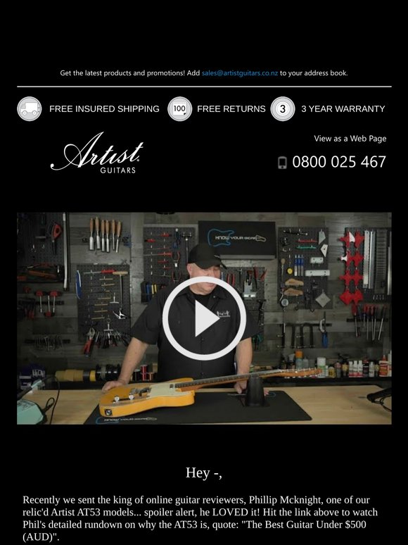 This Guitar Passed the Phil Mcknight Test!