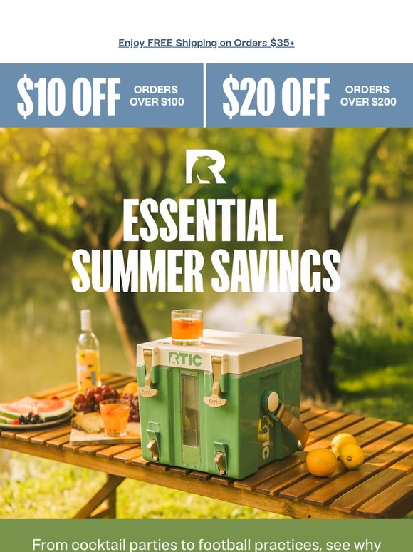 Summer is Served: Meet our MVP Drink Cooler