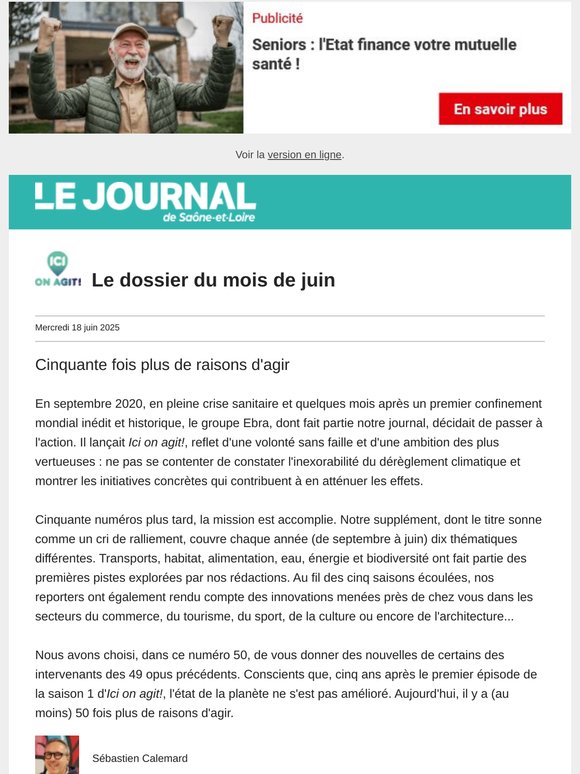 Ici on agit I Septembre 2020-juin 2025, 50 numéros et une ambition intacte