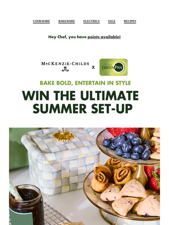 GreenPan x MacKenzie-Childs Giveaway 🎉 Enter to Win Big!