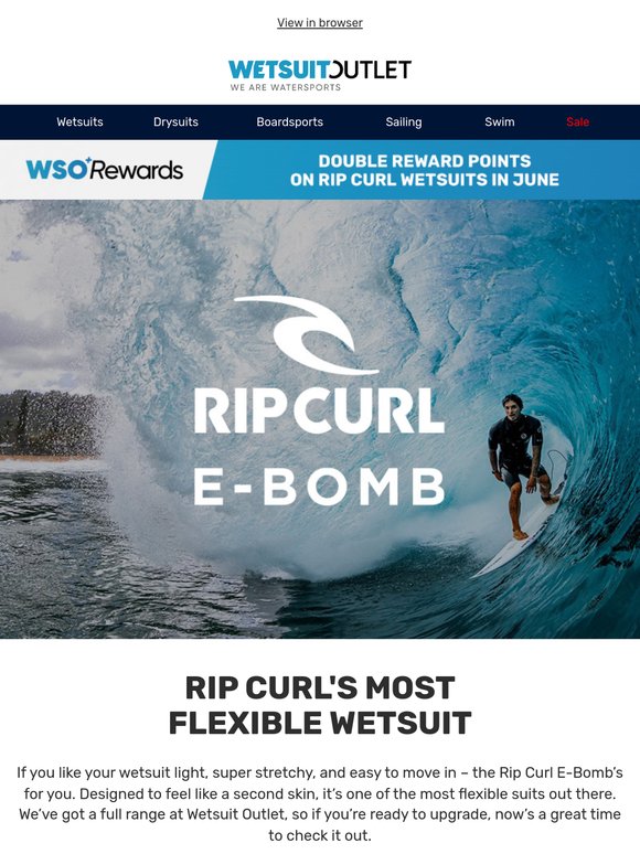 Why we love the Rip Curl E-Bomb & you will too!