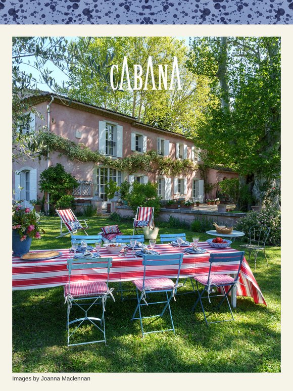 Bold Stripes & Soft Blues For Fresh Summer Tables