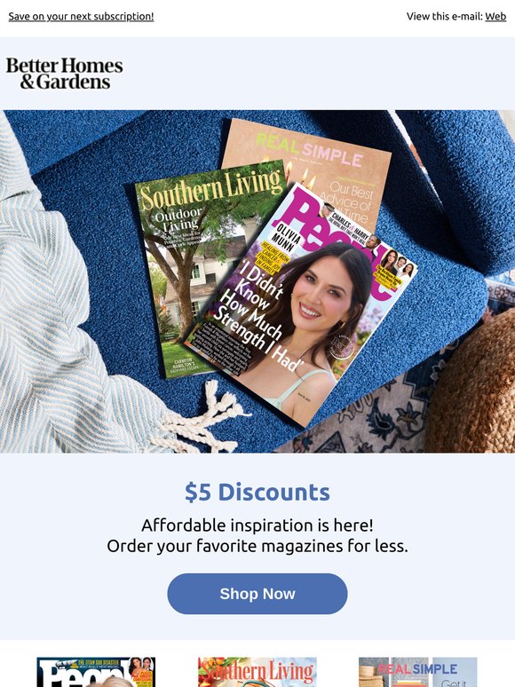 HURRY! Get $5 discounts for a limited time!