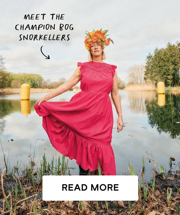 Meet the champion bog snorkellers