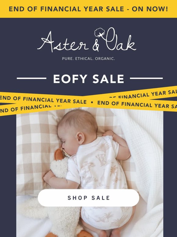 Shop the Cutest EOFY Baby Finds! Starting at $6.00! ❤️