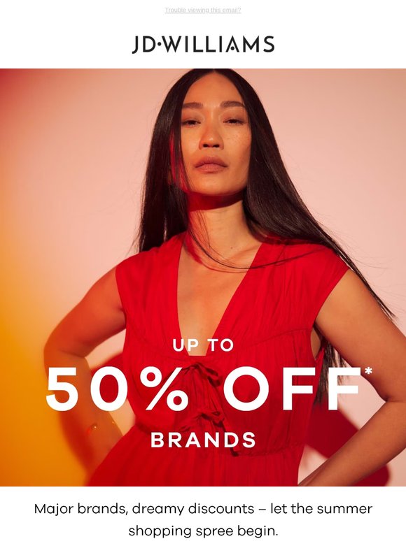 Your favourite brands 🤝 up to 50% off