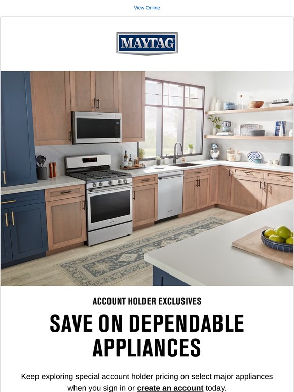 Upgrade your appliances and save