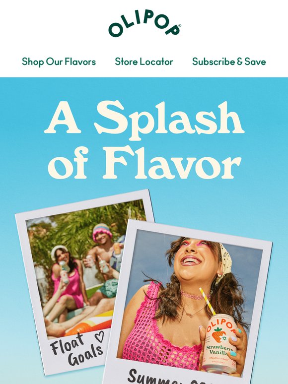 Dive Into Flavor 💧☀️🥤