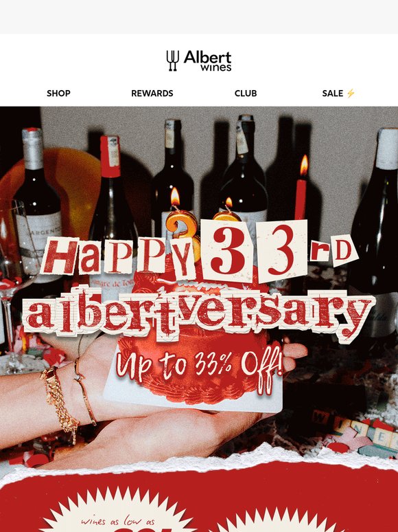 🎉 33 Years, 333 Deals — Up to 33% OFF Starts Now!