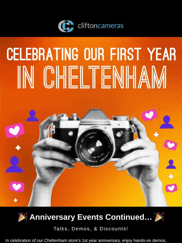 Anniversary Events Continued…