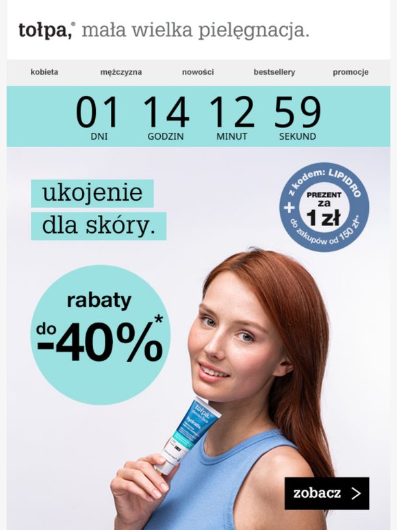 ruszamy z rabatami do -40% na skuteczną pielęgnację! 👩🏻👩