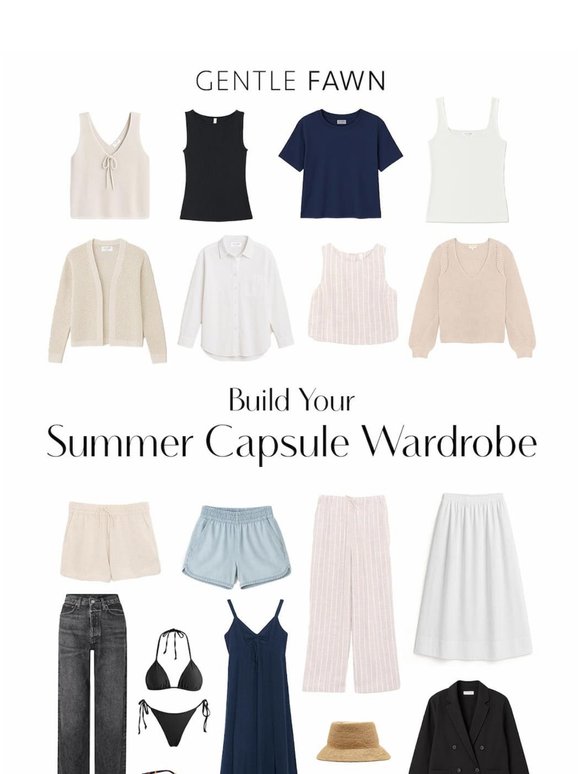 Must-Haves for Your Summer Capsule