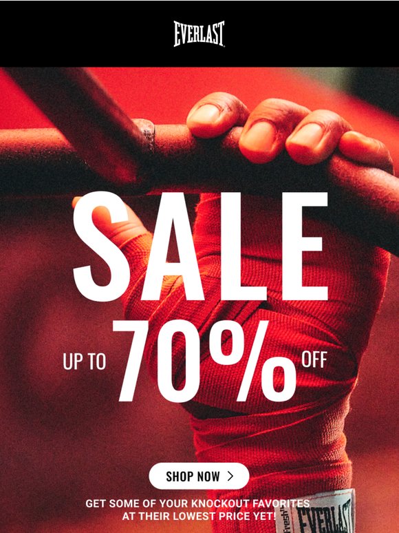 Up To 70% Off? Let’s Go 👊