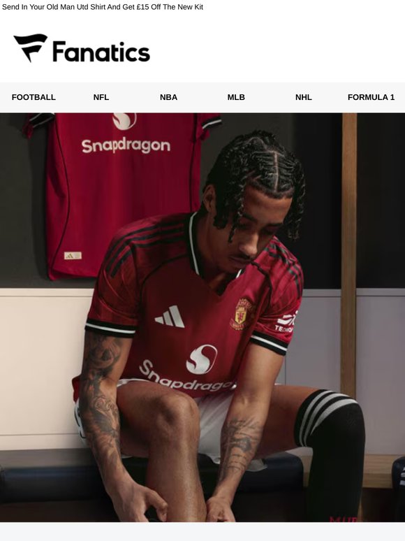 Fresh kit. Up To £15 Off. Just Trade In Your Old One