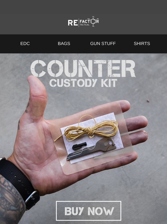 Counter Custody Kits - Back In Stock