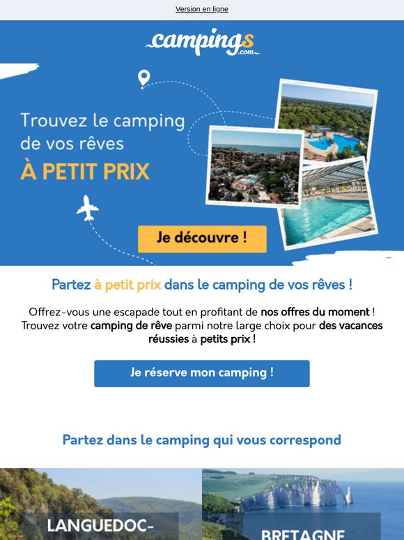 Nos campings à petit prix n’ont jamais été aussi accessibles