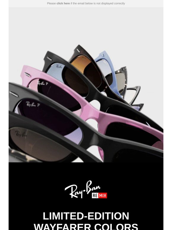 Just Dropped: 3 New Colors for Wayfarer
