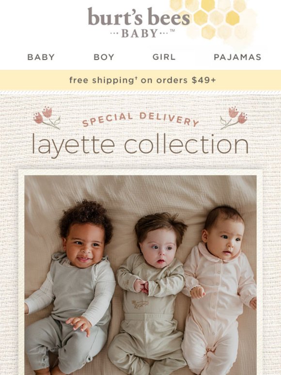 Special Delivery! Newborn Layette Collection is Here