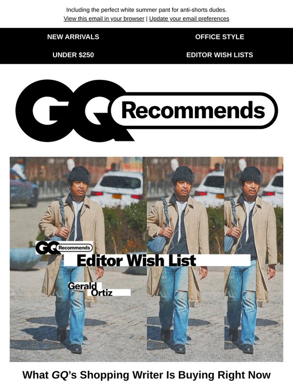 What GQ’s Shopping Writer Is Coveting Right Now