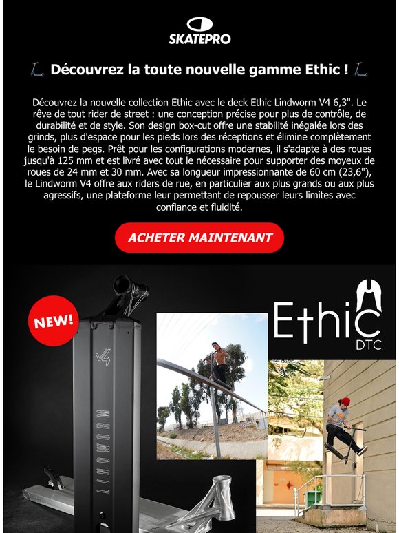🚨 La nouvelle collection Ethic vient de sortir ! 🚨