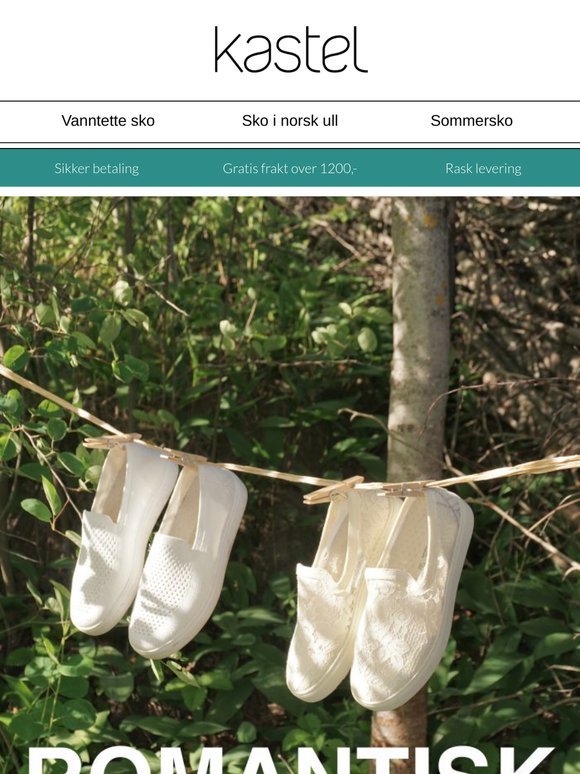 Tilbake til naturen i romantiske, delikate sommersko 🌱