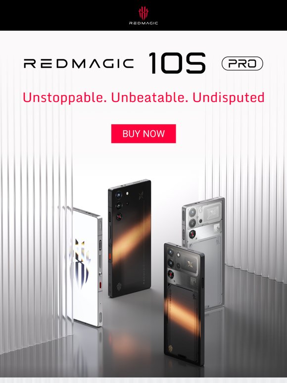 🔥 The REDMAGIC 10S Pro Is Now Officially Available!