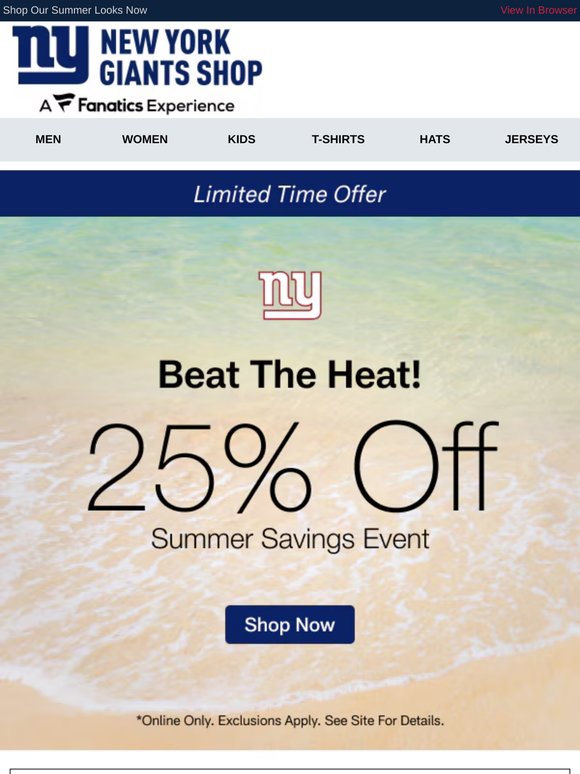 Step Into Summer Style with 25% Off