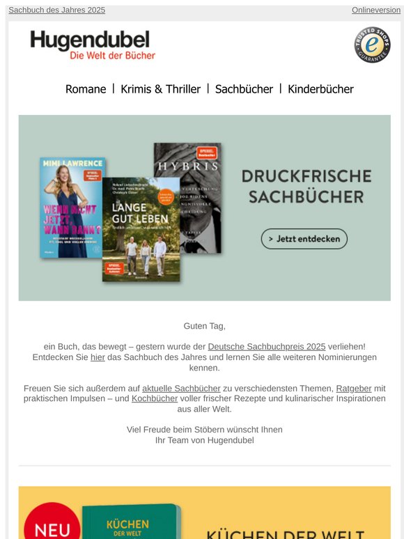 Das Sachbuch des Jahres 2025 steht fest! 📚