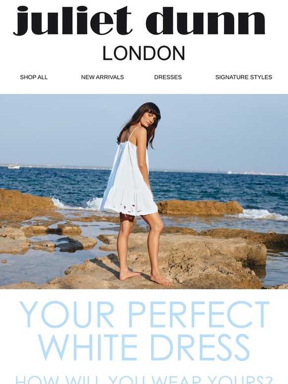 Your Favourite White Dress is Back in Stock!