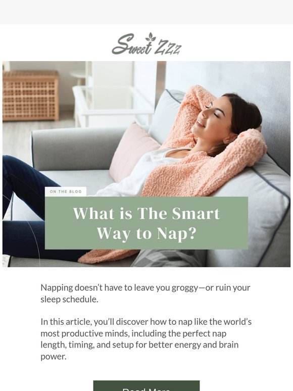 Want to Nap Smarter? Here’s How High Performers Do It
