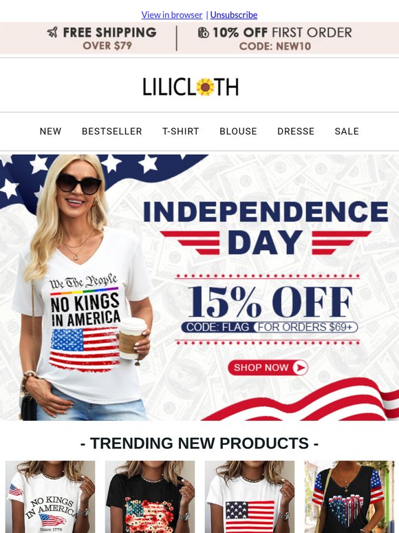 Ignite Your Savings! 15% Off Our 4th of July Sale!
