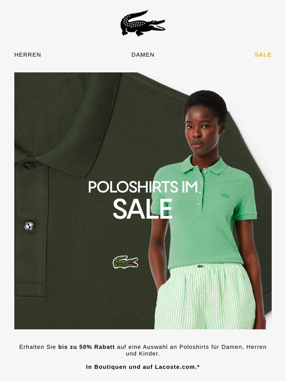 Ihr nächstes Poloshirt ist im Sale
