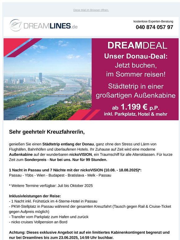 JETZT ZUSCHLAGEN: Sonderpreise bis Montag!