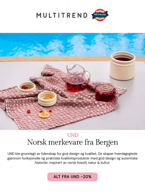 Oppdag norsk design: Stilrent, ekte og varig ❤️