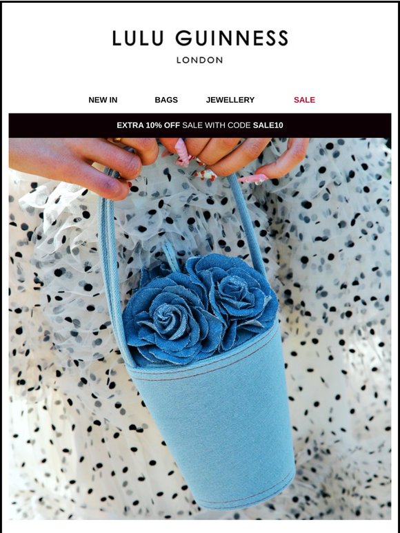 Extra 10% off Denim with a Lulu twist 💋