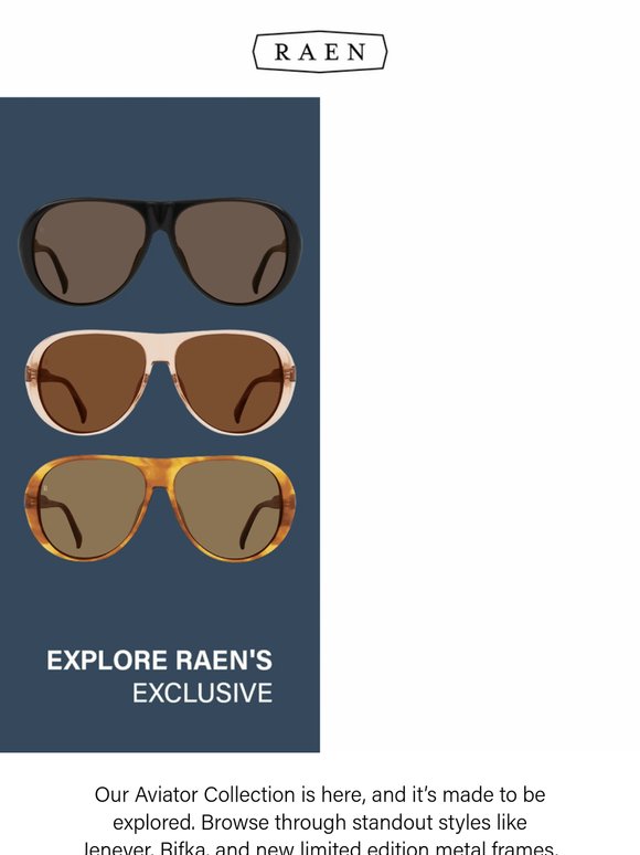 😎 Snag Summer’s Coolest Aviators Frames, Including Limited Edition Styles!
