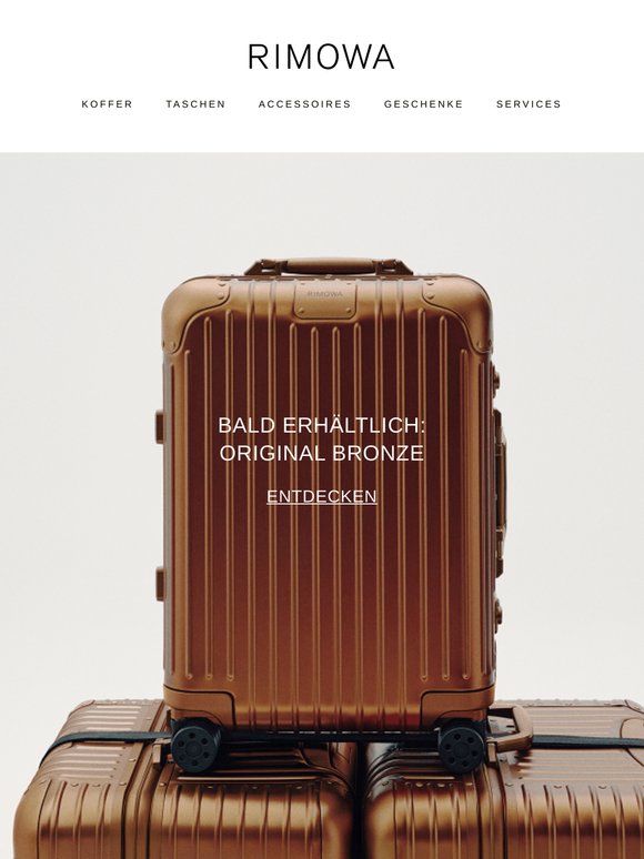 Bald erhältlich: Original Bronze