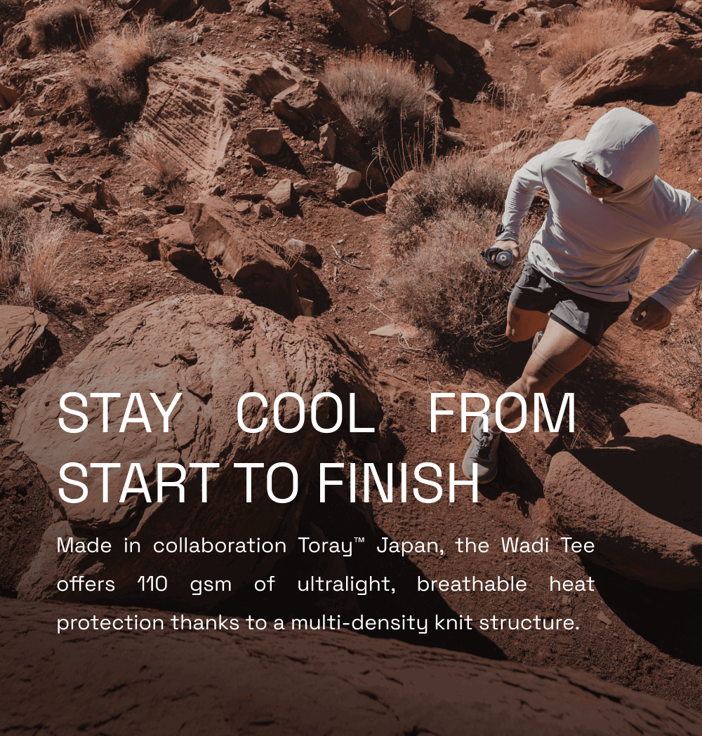 STAY COOL FROM START TO FINISH