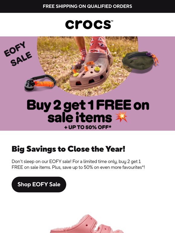 Buy 2, Get 1 FREE on Sale Items + Up to 50% Off!* 💥