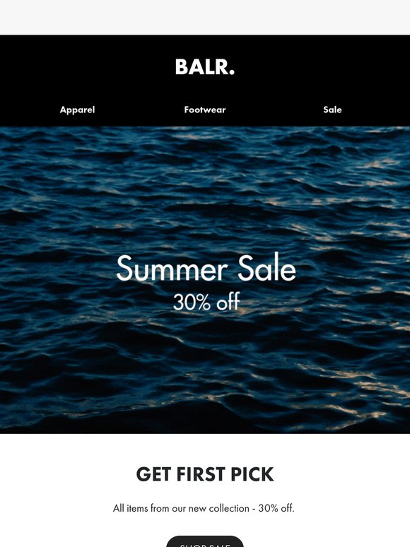 Summer Sale - Get First Pick.