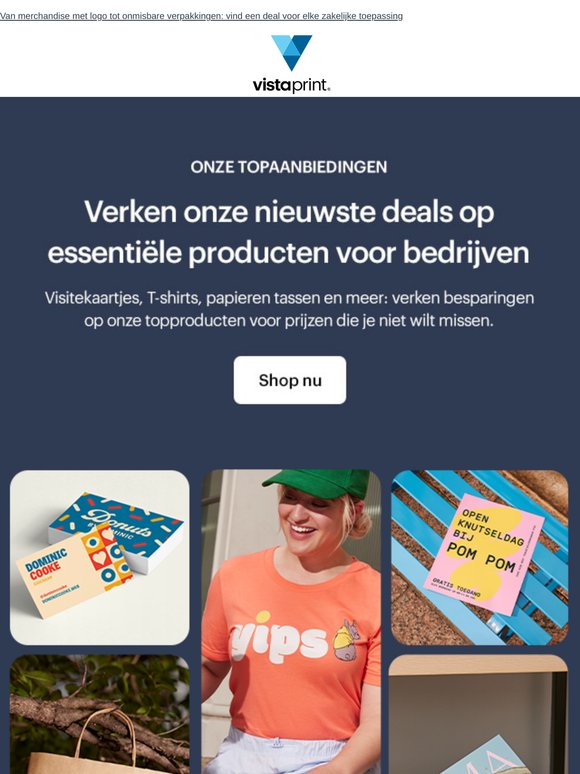Flinke besparingen op je favoriete zakelijke producten 🛍️