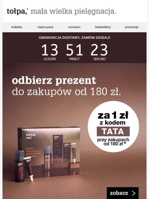 ostatnia szansa 🎁 na prezent dla taty!