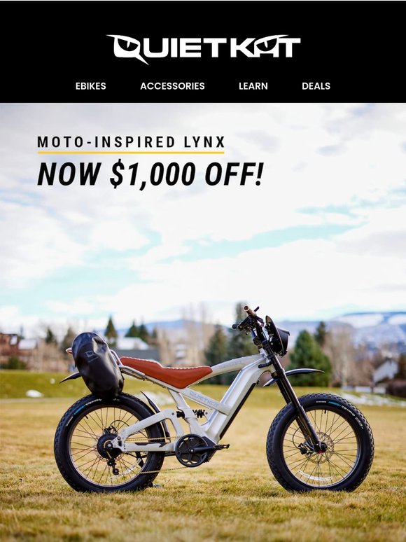 🔥 Save $1,000 on the Lynx – Limited Time Only!
