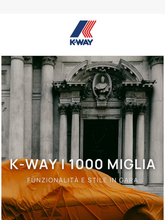 K-Way corre con la 1000 Miglia