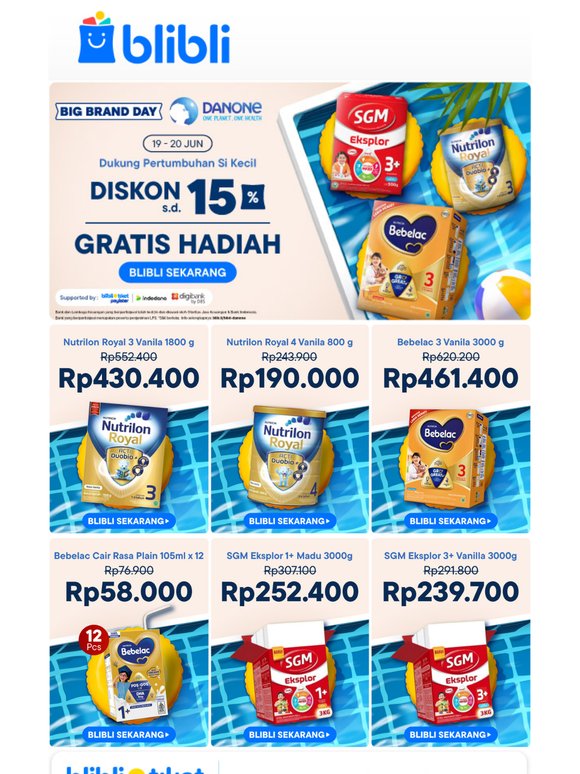 Berikan Nutrisi Terbaik untuk Si Kecil Dengan Susu Berkualitas🍼