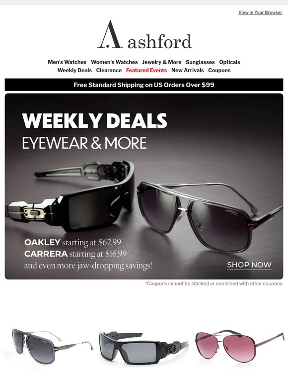 Sun’s Out, Style’s On—Weekly Deals Await